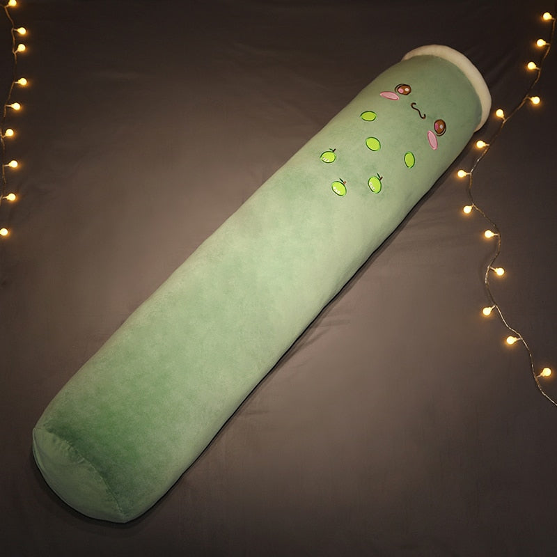 100/130/150cm Cute Bubble Tea Cup Plush Toy Soft Long Stuffed Pillow Kawaii Fruit Milk Tea Plush Doll Sleeping Cushion Girl Gift