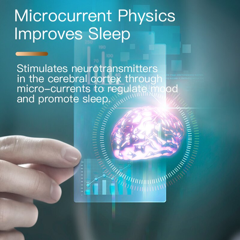 USB Charging Microcurrent Sleep Holding Sleep Aid Instrument Pressure Relief Sleep Device Hypnosis instrument Massager and Relax