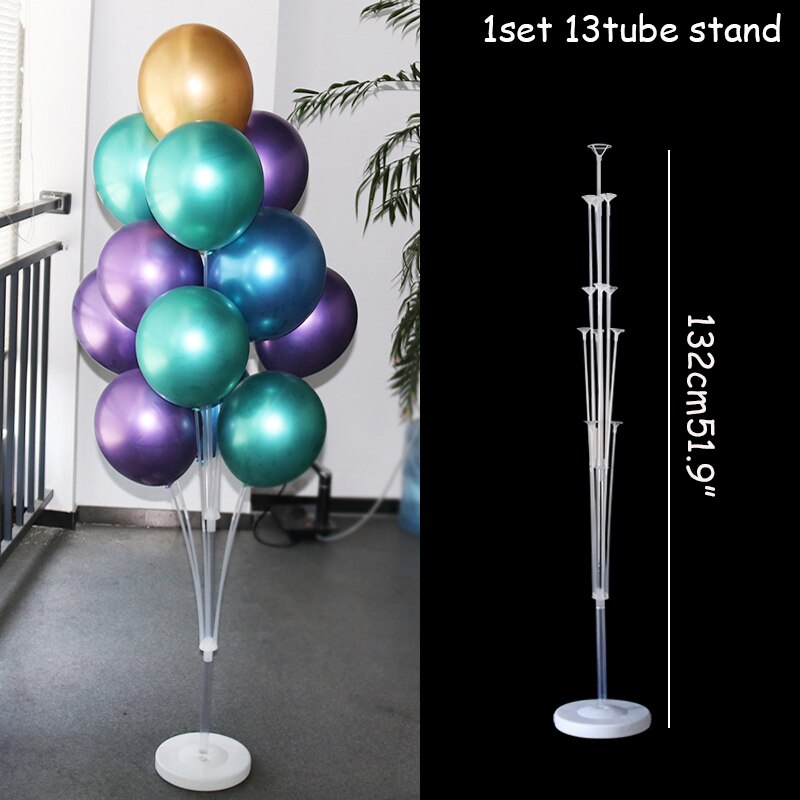 127cm Clear Balloon Column Stand Arch Balloons Holder Centerpieces for Wedding Decoration Birthday Baby Shower Party Supplies