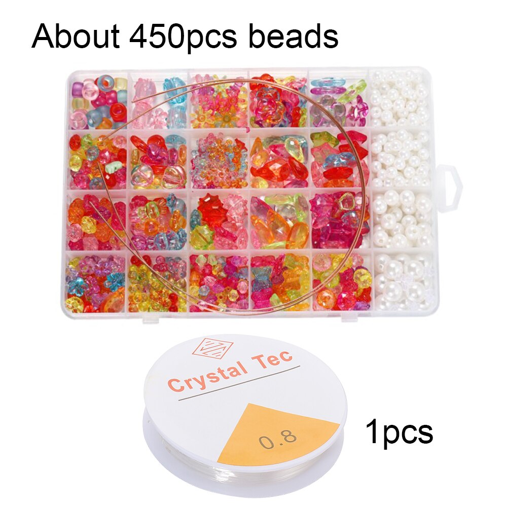 Easy braided Letter Beads Jewelry Making Supplies Kit Beads Wire For Firendship Necklace Bracelet DIY Jewelry Making Kit Finding