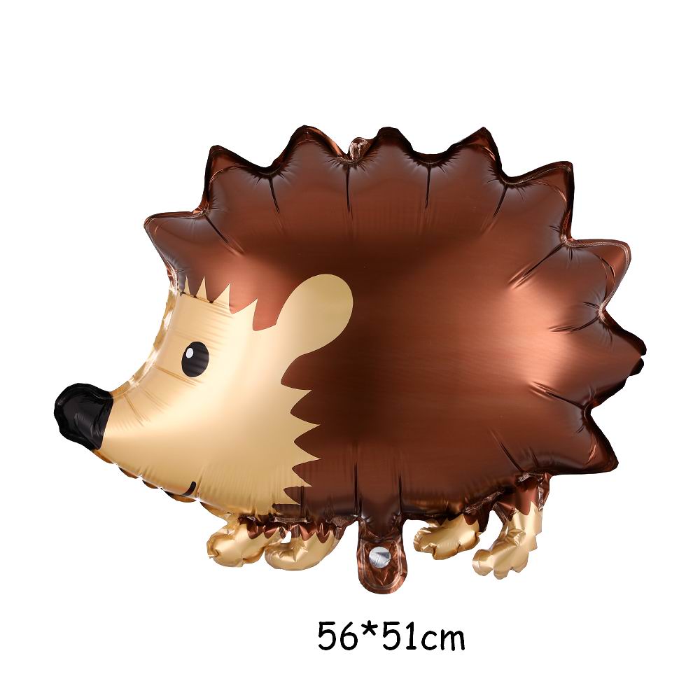 Jungle Safari Forest Party Decorations Raccoon Hedgehog Squirrel Fox Animals Balloons Wild One Baby Shower Birthday Party Globos