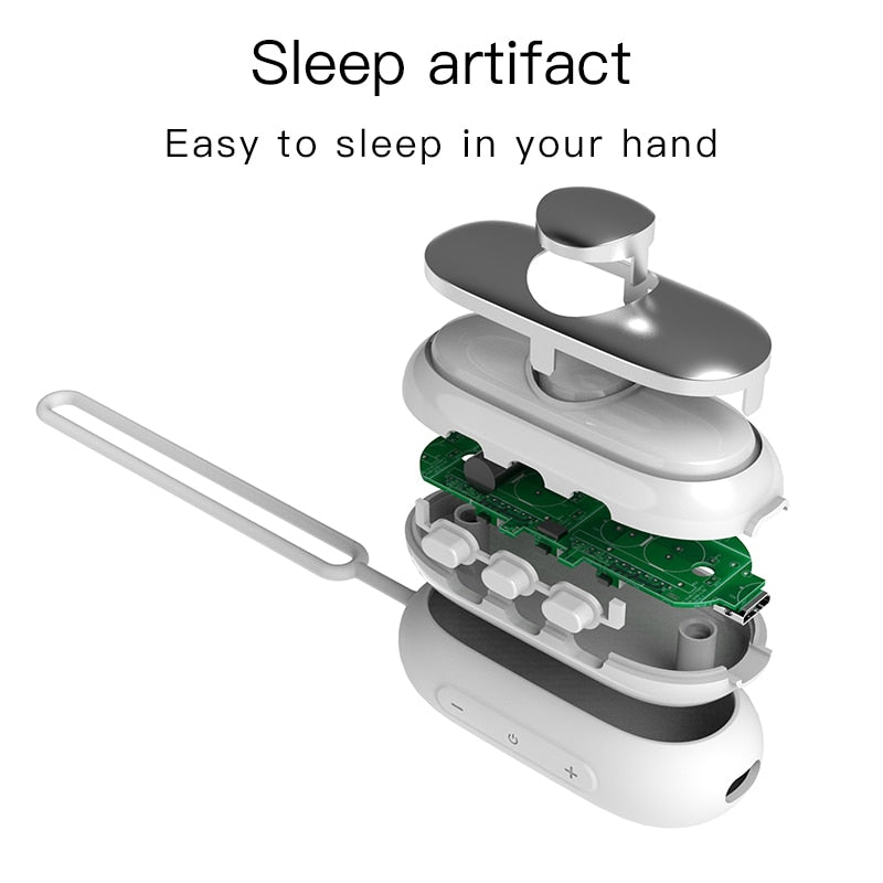 USB Charging Microcurrent Sleep Holding Sleep Aid Instrument Pressure Relief Sleep Device Hypnosis instrument Massager and Relax