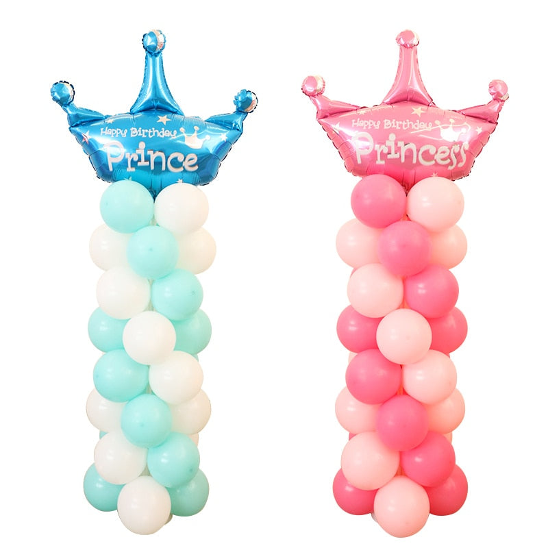 127cm Clear Balloon Column Stand Arch Balloons Holder Centerpieces for Wedding Decoration Birthday Baby Shower Party Supplies
