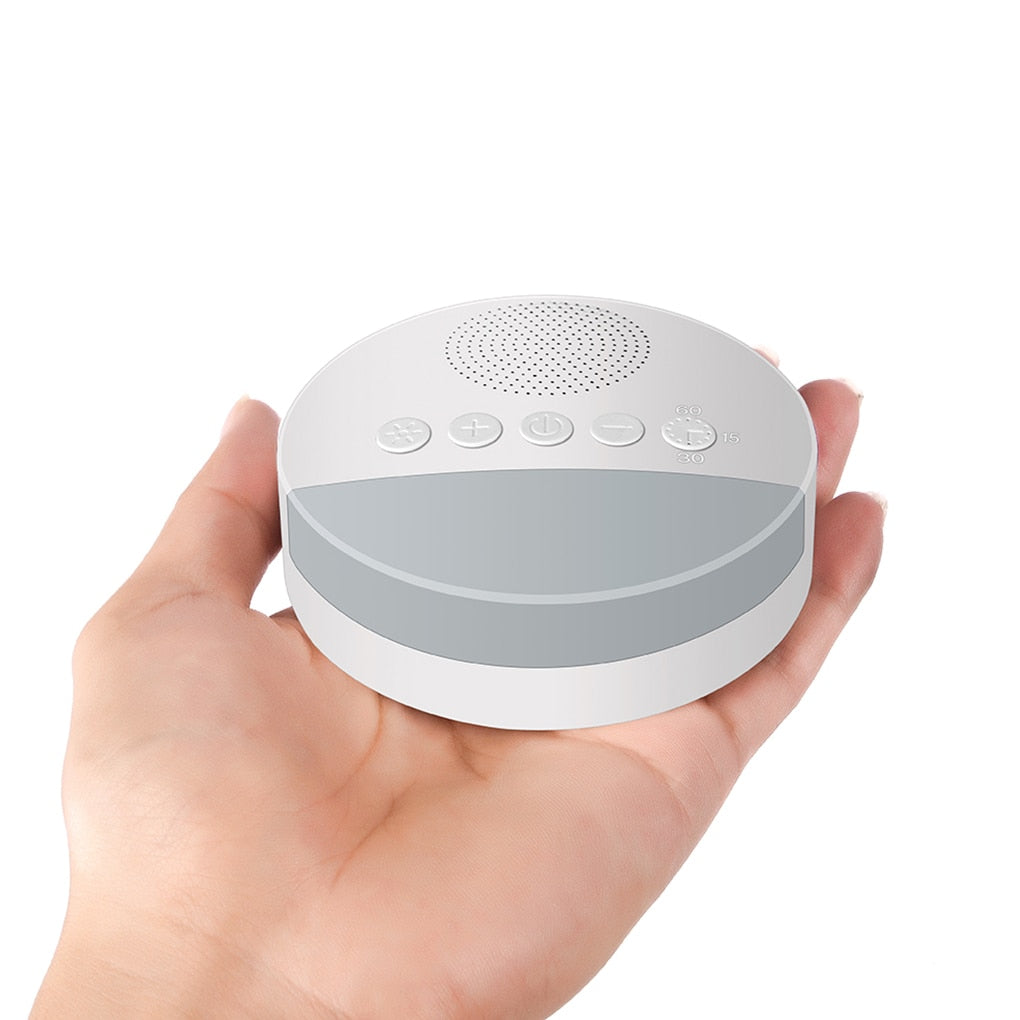 Baby White Noise Machine USB Rechargeable Timed Shutdown Sleep Machine Baby Sleep Sound Player Night Light Timer Noise Player #R