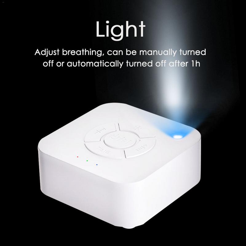 Sleep Sound Machine USB Rechargeable Timed Shutdown White Noise Machine For Sleeping Relaxation For Baby Adult Office Travel #R