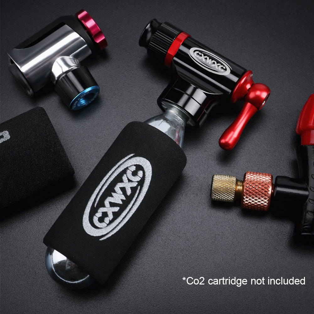 CO2 Inflator Bicycle Pump (No CO2 Cartridges), Mini Hand Bike Pump, Mountain Road Cycling Accessories, Bicycle Tire Repair Kit