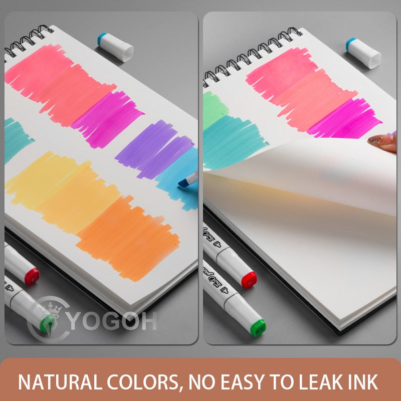 8K/16K/A4 50 Sheets Thicken Paper Sketch Book Student Art Painting Drawing Watercolor Book Graffiti Sketchbook School Stationery