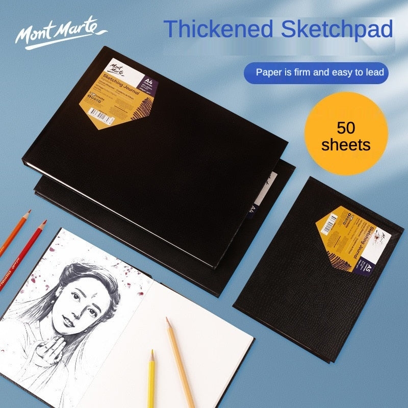 A4/A5 Sketchbook for Drawing 50 Sheets150g Thick Paper Livros Para Aquarela Scetch Pad Watercolor Draw Books Art Supplies