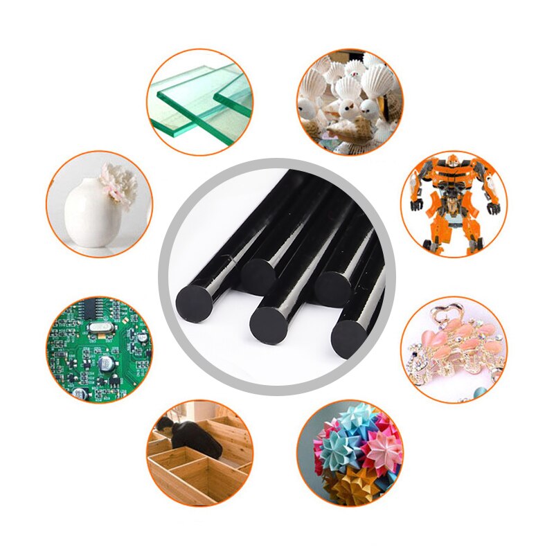 50/20/10Pcs 7x100mm Hot Melt Glue Sticks For 7mm Glue Gun Auto Repair Craft Tool Car Dent Paintless Removal Hand DIY Repair Tool