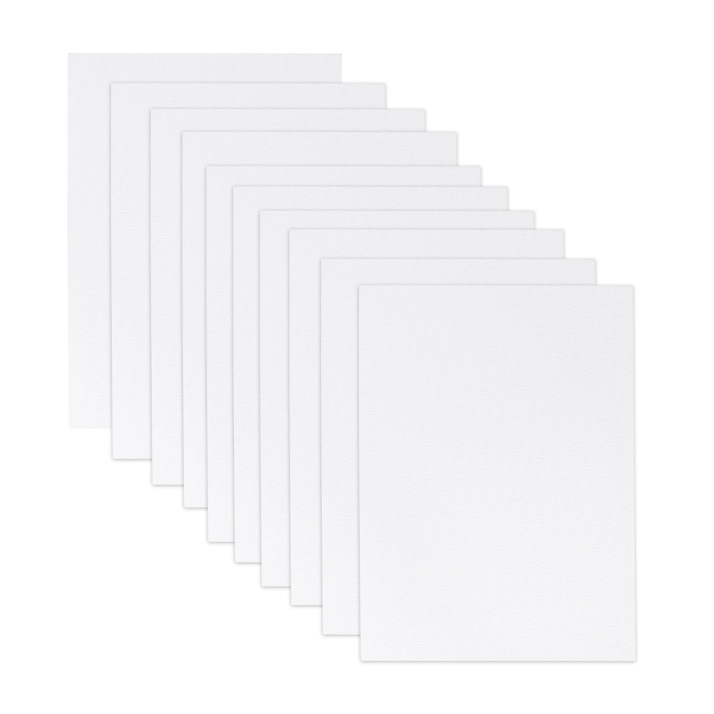 10pcs Board Primed Acrylic Paint Oil Painting Watercolor Art Supplies Kids Accessories Beginner White Blank Canvas Panel Artist