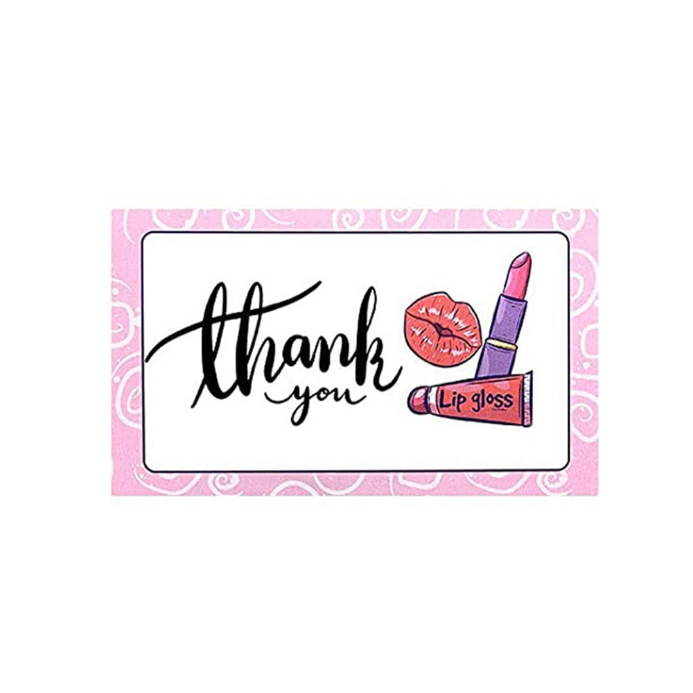 10-50pcs Thank You Cards for Supporting My Business Thanks Greeting Card 2*3.5inch Appreciation Cardstock for Gift Decor Card