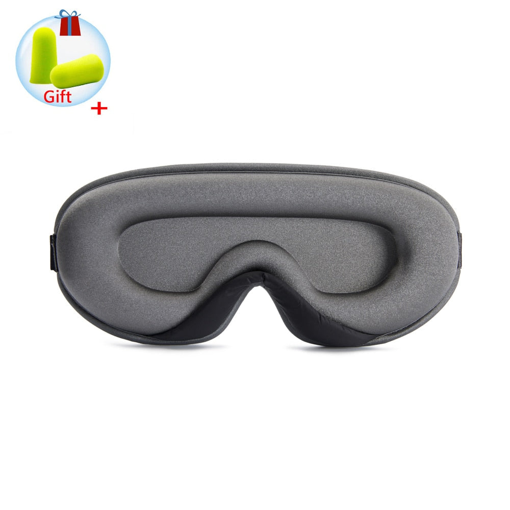 3D Sleeping Mask Block Out Light Sleep Mask For Eyes Soft Sleeping Aid Eye Mask for Travel Eyeshade Night Breathable Slaapmasker