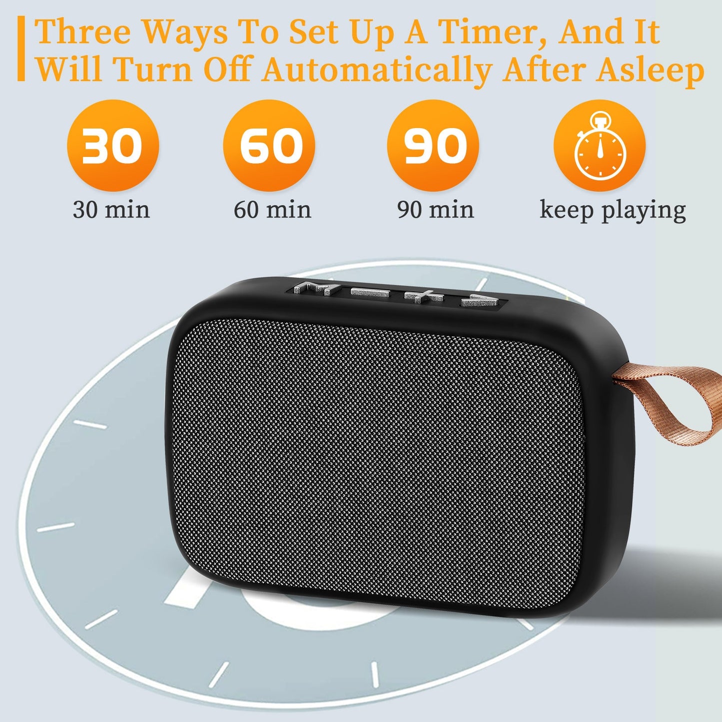 White Noise Machine USB Rechargeable Timed Shutdown Sleep Sound Machine For Sleeping & Relaxation For Baby Adult Office Travel