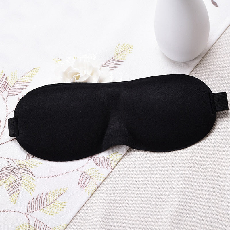 3D Sleeping Mask Block Out Light Sleep Mask For Eyes Soft Sleeping Aid Eye Mask for Travel Eyeshade Night Breathable Slaapmasker