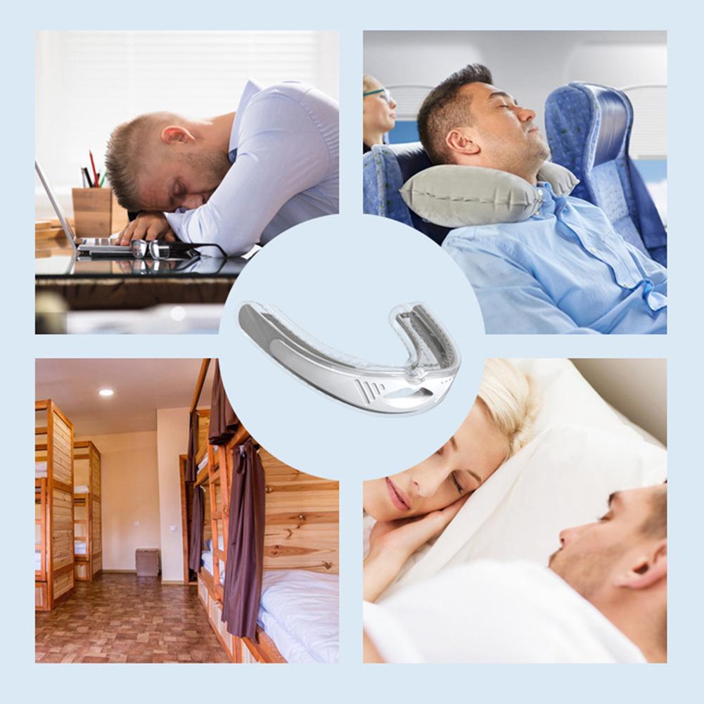 Anti-snoring Anti Snore Device Braces Apnea Guard Bruxism Tray Sleeping Aid Mouthguard Health Care Sleep Snoring