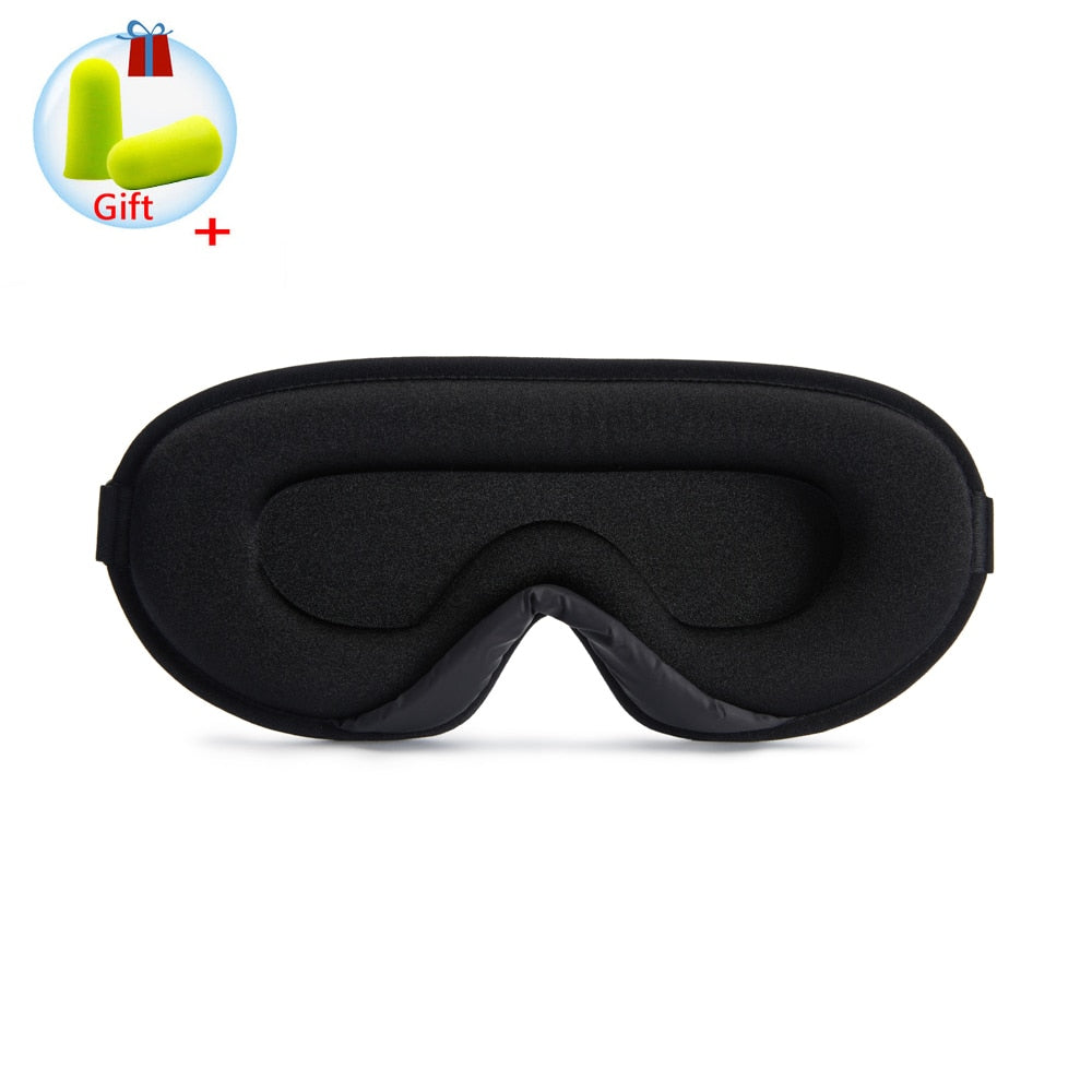 3D Sleeping Mask Block Out Light Sleep Mask For Eyes Soft Sleeping Aid Eye Mask for Travel Eyeshade Night Breathable Slaapmasker