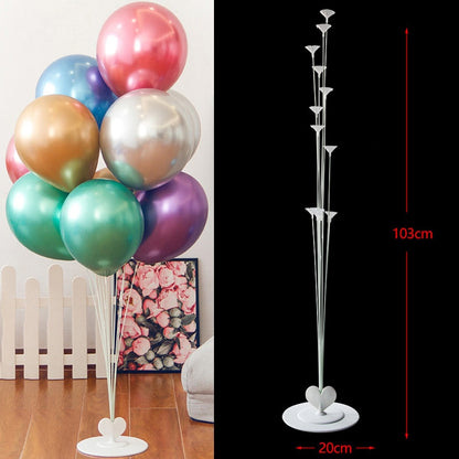 127cm Clear Balloon Column Stand Arch Balloons Holder Centerpieces for Wedding Decoration Birthday Baby Shower Party Supplies