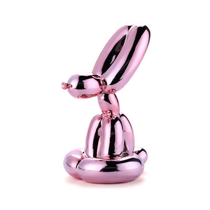 Plating Balloon Rabbit Statue Resin Sculpture Home Decor Modern Nordic Home Decoration Accessories for Living Room Animal Figure