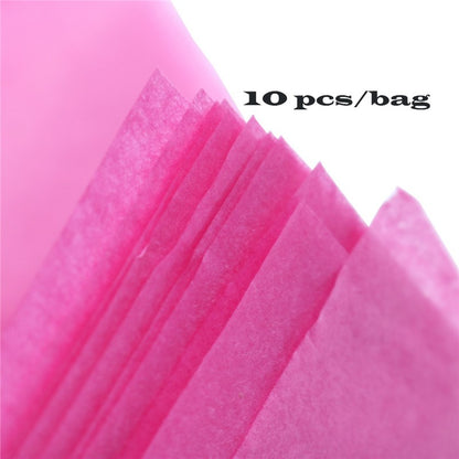 10 Pieces 50*65 Cm Tissue Paper DIY Handmade Craft Paper Flowers Gift Packing Wedding  Festive & Party Home Decoration Supplies