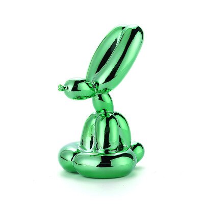 Plating Balloon Rabbit Statue Resin Sculpture Home Decor Modern Nordic Home Decoration Accessories for Living Room Animal Figure