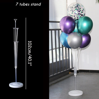 127cm Clear Balloon Column Stand Arch Balloons Holder Centerpieces for Wedding Decoration Birthday Baby Shower Party Supplies