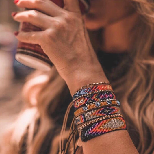 Go2boho Mexican Bracelet Jewelry for Women Fashion Handmade Miyuki Bracelets Femme Jewellery Friends Gift Pulseras Mujer Moda
