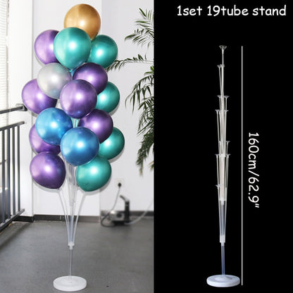 127cm Clear Balloon Column Stand Arch Balloons Holder Centerpieces for Wedding Decoration Birthday Baby Shower Party Supplies