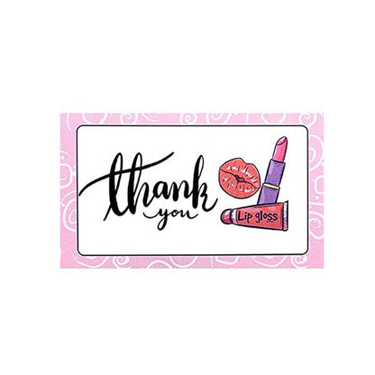 10-50pcs Thank You Cards for Supporting My Business Thanks Greeting Card 2*3.5inch Appreciation Cardstock for Gift Decor Card
