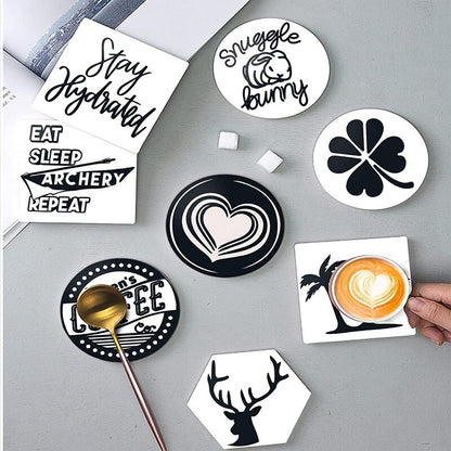 Infusible Ink Transfer Sheets Bundle For Cricut Mug Press,Black Infusible Ink Paper For Sublimation,8Pcs 12X12 Inch